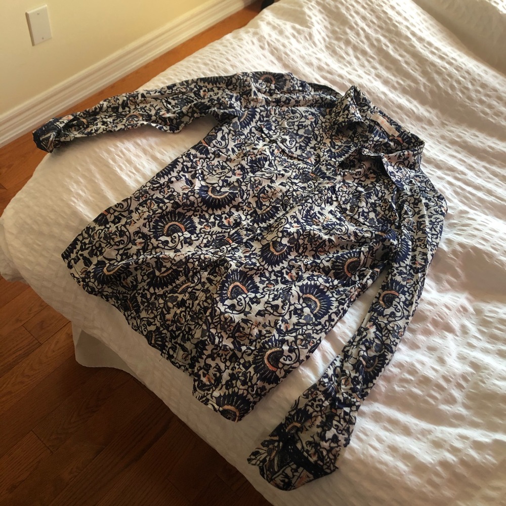 Button Down Blouse